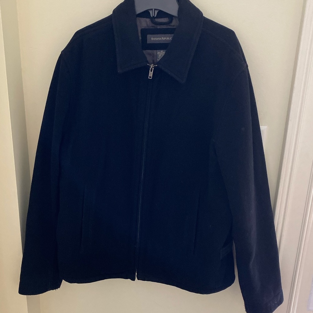 Banana Republic Men’s Medium Black Coat